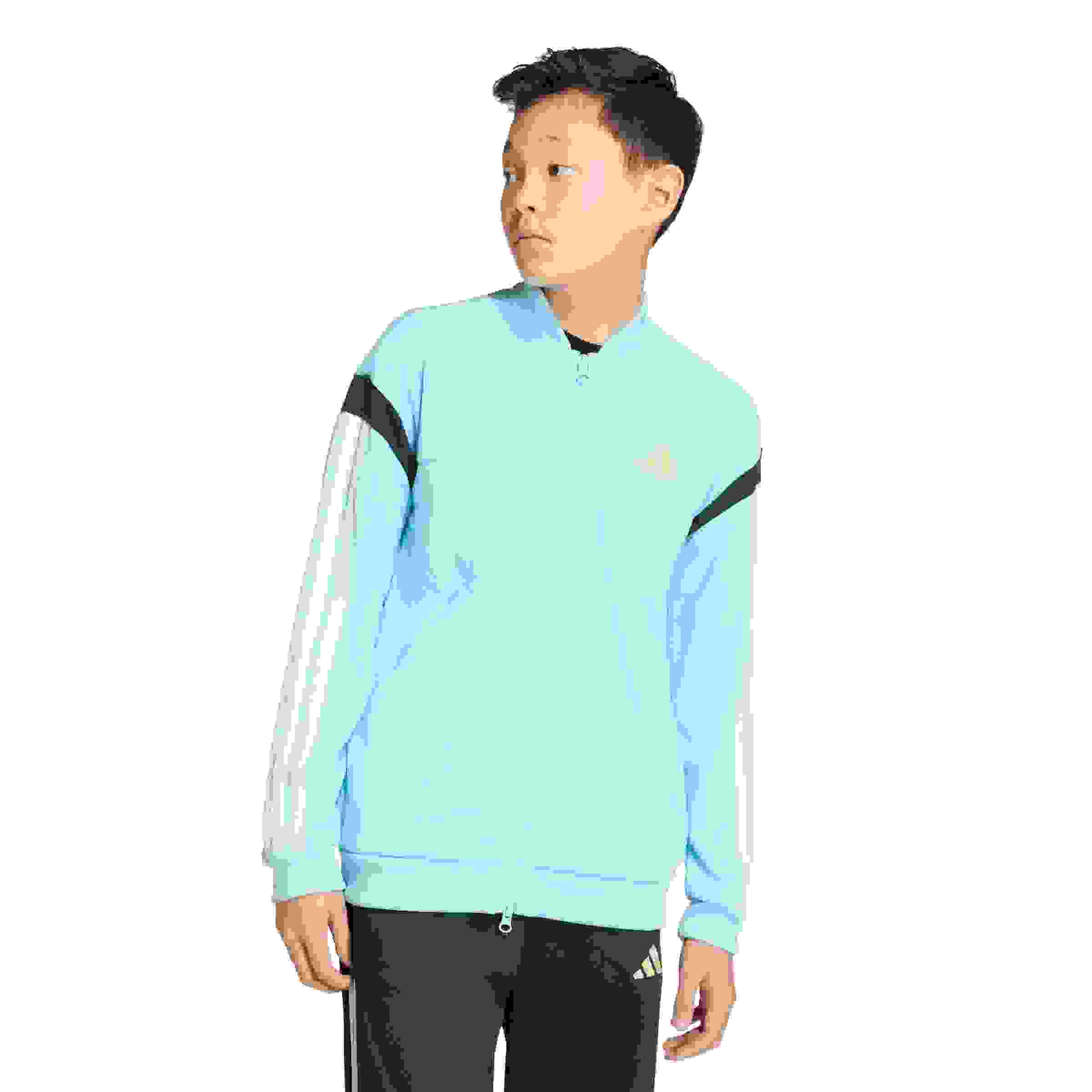 adidas House of Tiro Big Boys' Light Blue Track Top